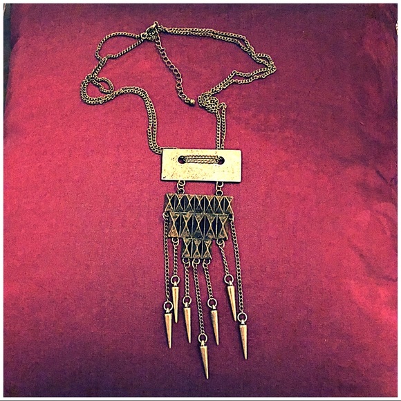 boutique Jewelry - ✨✨Distressed Modern Boho Tassel Necklace✨✨